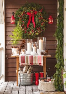 Decorate Your Porch For Christmas - Gardening Junky